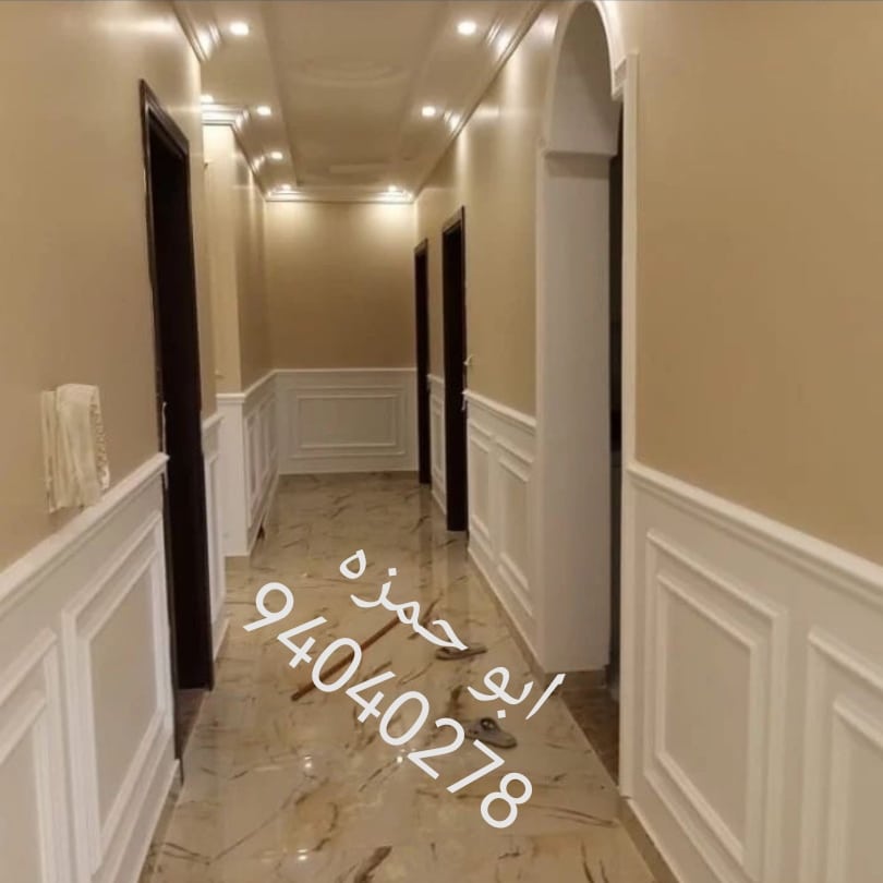 فني دهان محترف بأحدث أدوات الصباغة